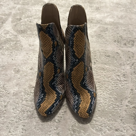 Steve Madden Rookie Snakeskin Booties - Picture 2 of 4